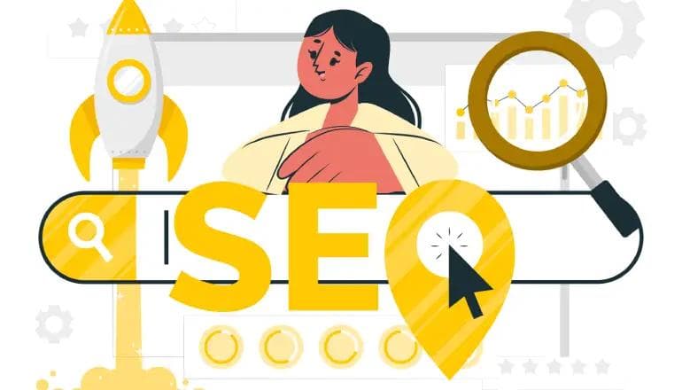 Illustration of free SEO tools improving a website's search ranking