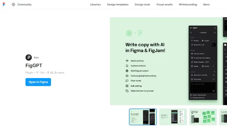 FigGPT: AI Integration in Figma